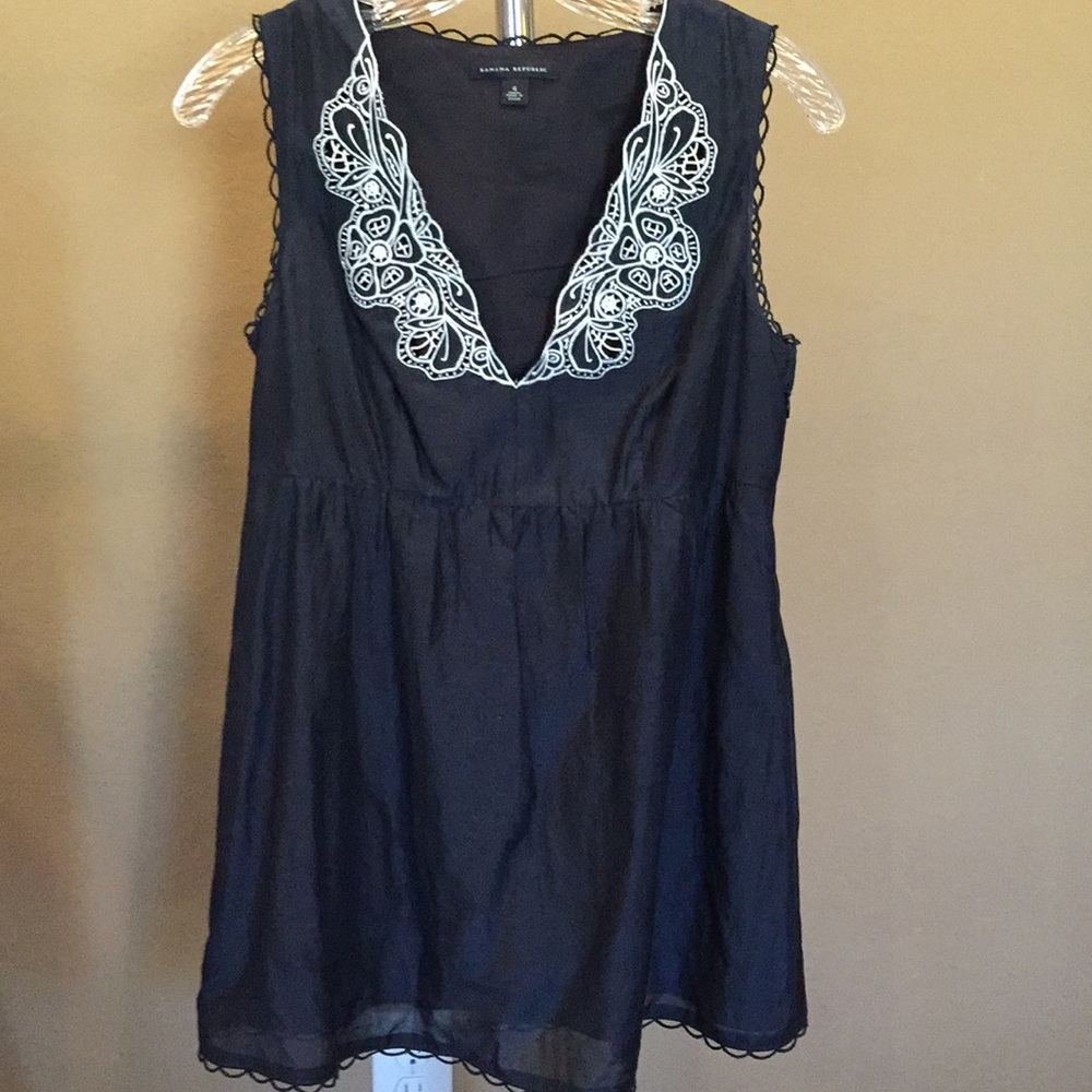 Banana republic cotton blouse